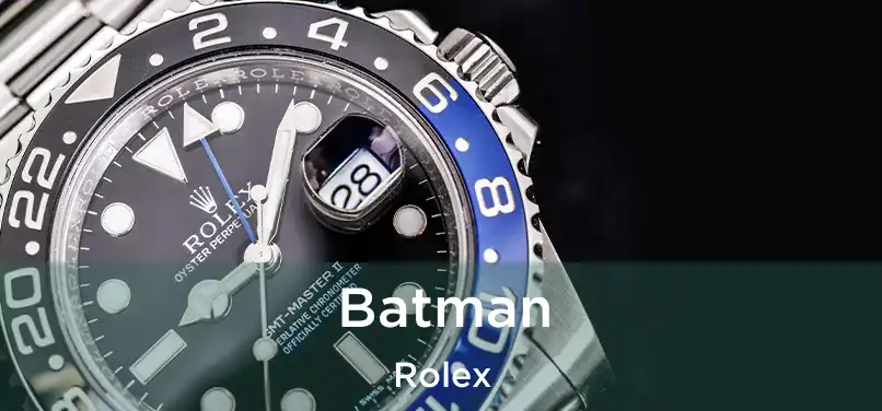  Batman Rolex